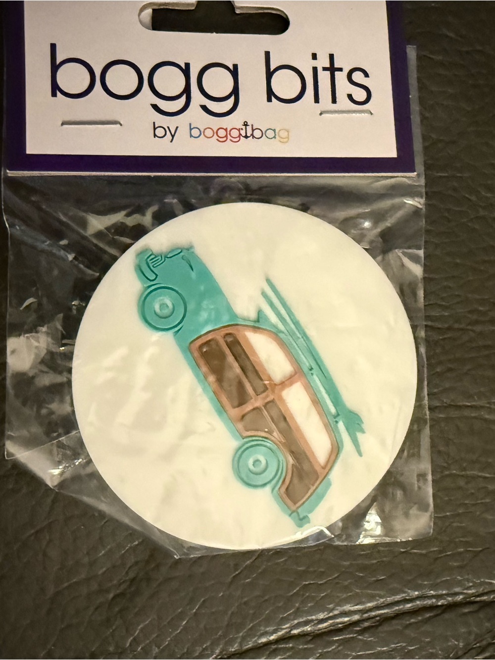 BOGG BAG Teal and Brown Car Bogg Bits Accessory